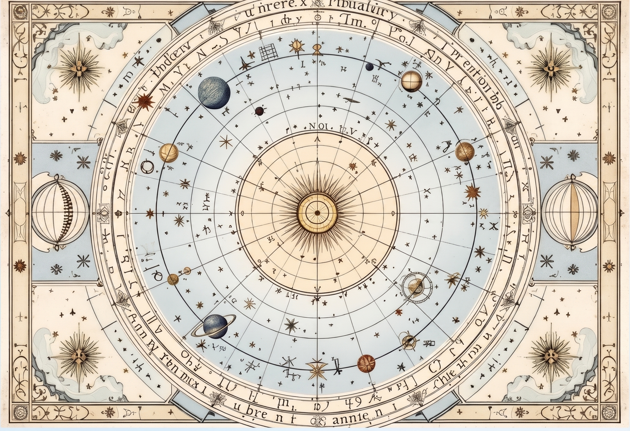 Vedic Astrology Chart Map